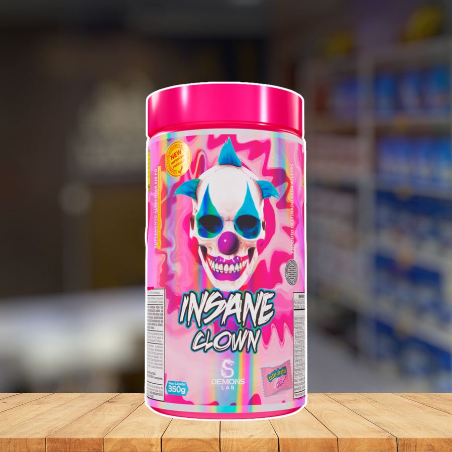 PRÉ TREINO INSANE CLOWN TUTTI FRUTTI DEMONS LAB 350G