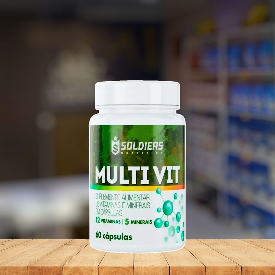 MULTIVITAMÍNICO SOLDIERS 60 CÁPSULAS