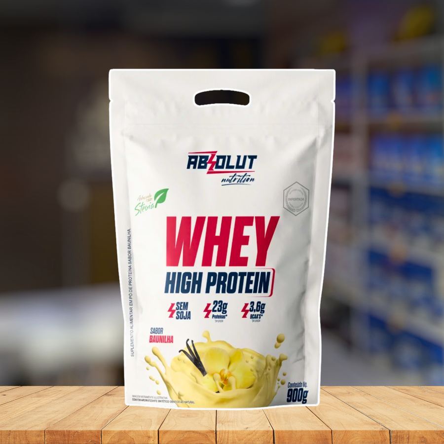 WHEY HIGH PROTEIN BAUNILHA ABSOLUT 900G