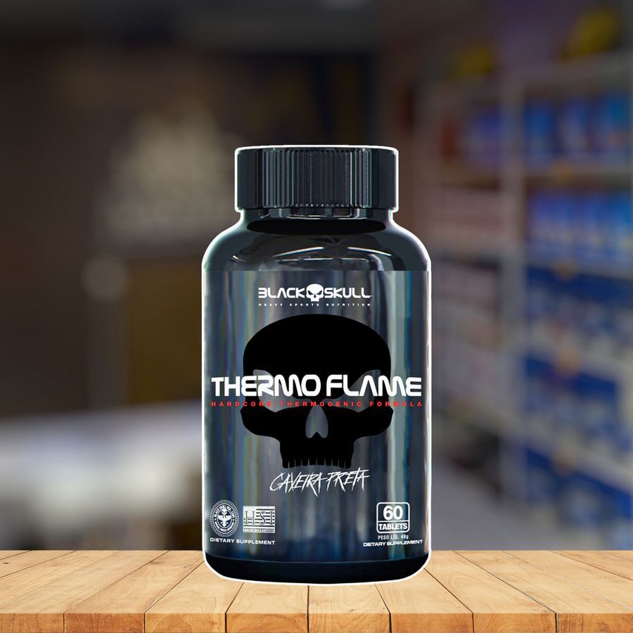 THERMO FLAME BLACK SKULL 60 CÁPSULAS