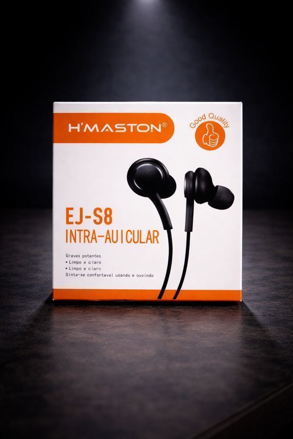 Fone de Ouvido Estéreo – αGold FN-S8B