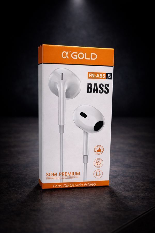 Fone Com Fio Ox'gold FN-A55