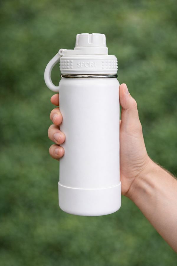 Garrafa Térmica 350ml com Tampa De Rosca e vedação
