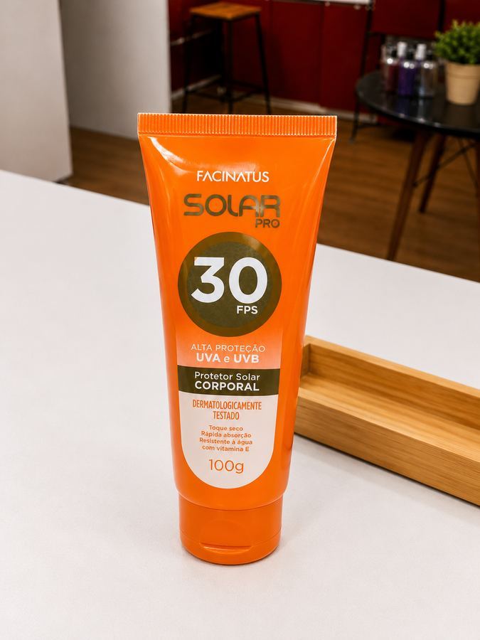 PROTETOR CORPORAL 30 FPS SOLAR PRO 100G
