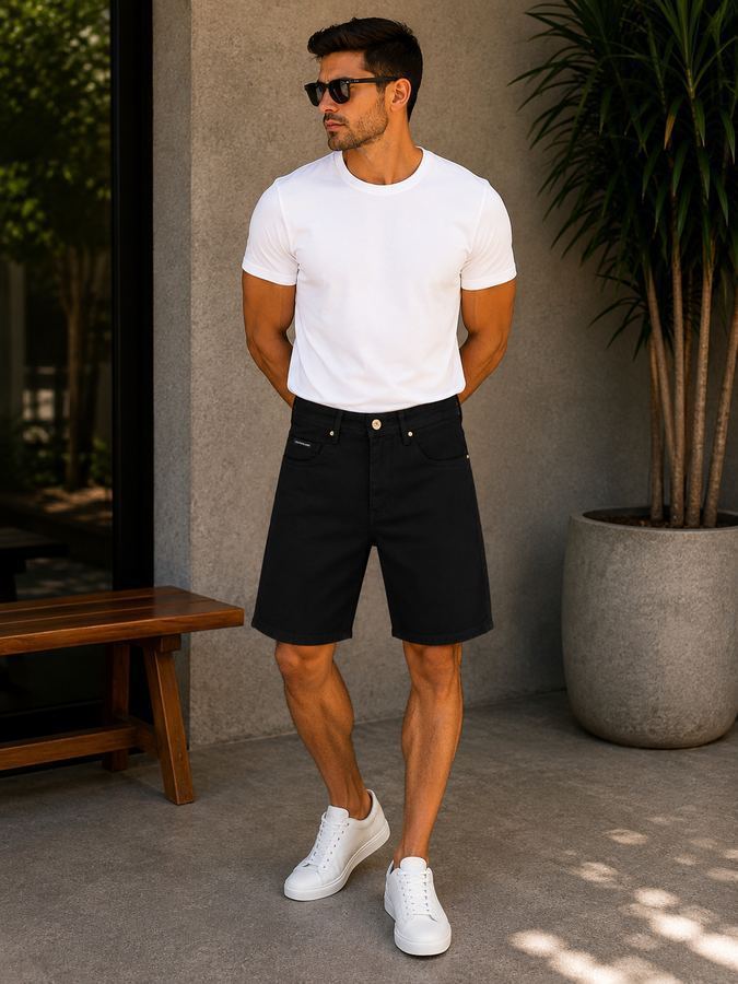 Bermuda Calvin Klein Preta