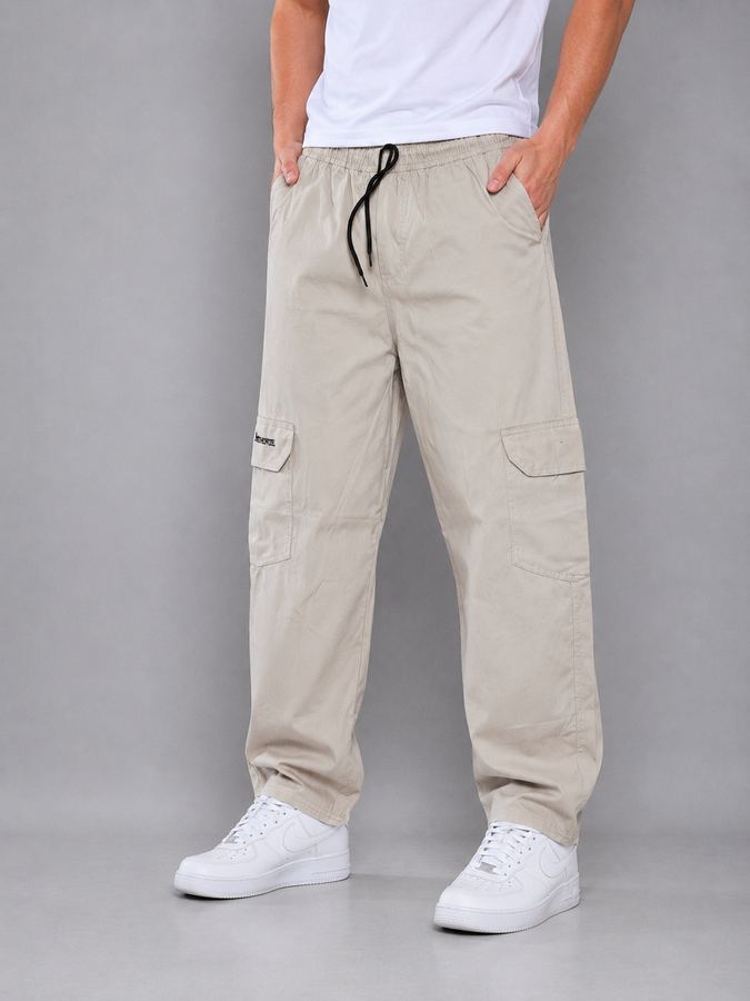 Calça Cargo (Bege)