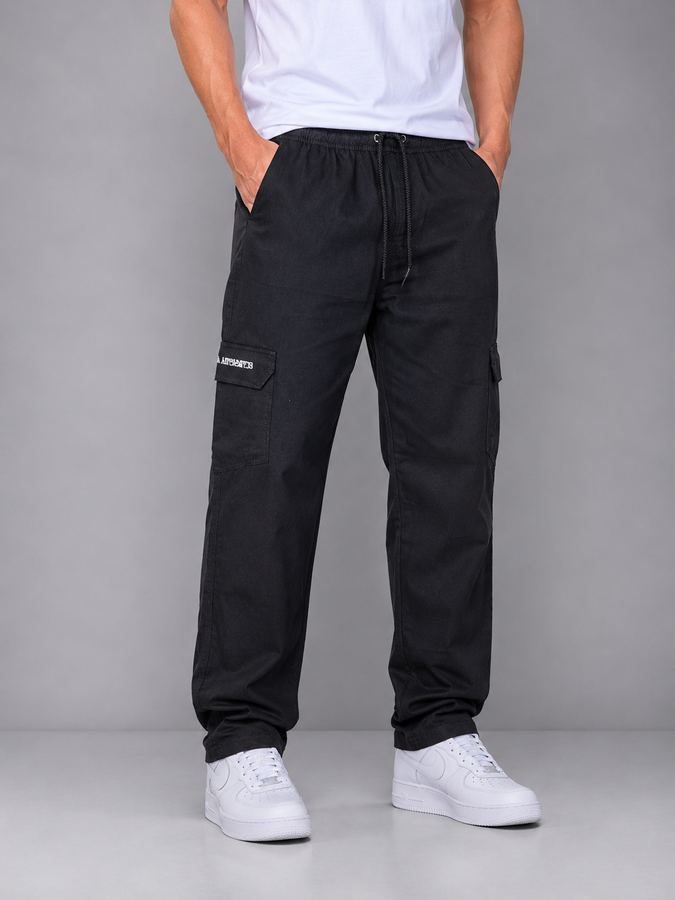 Calça Cargo (Preta)