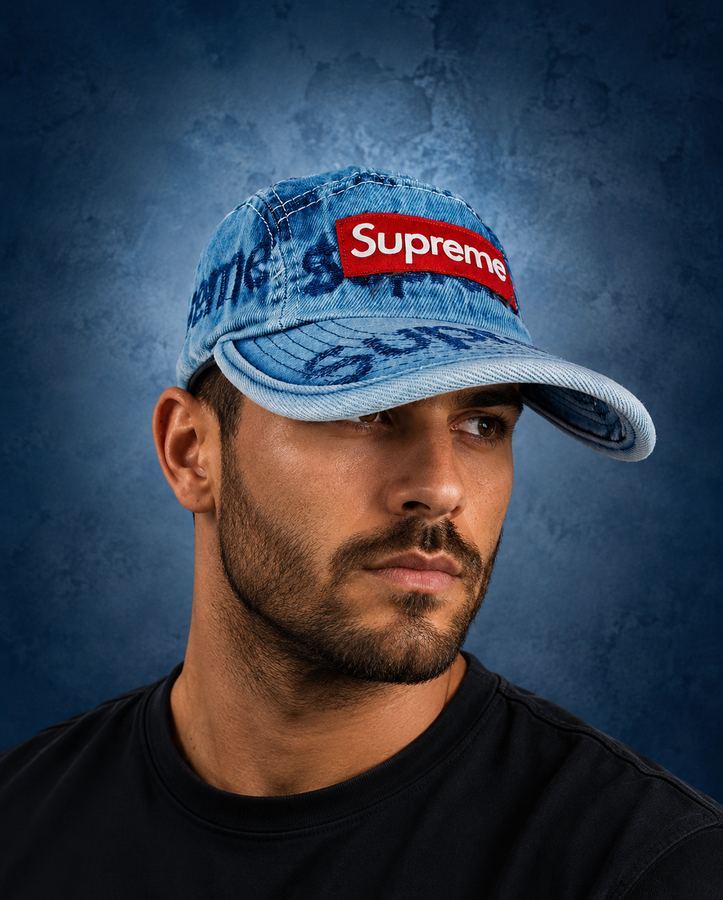 Boné Supreme jeans