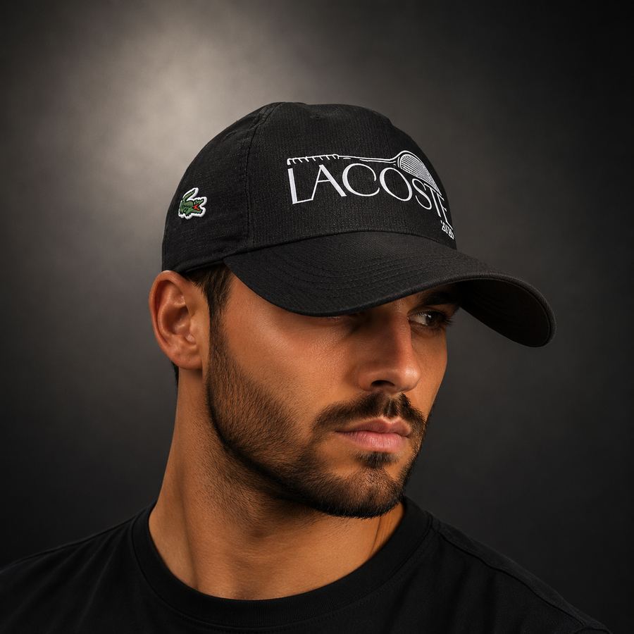 Boné Lacoste (Preto)