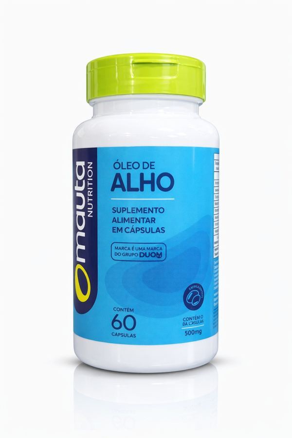 Óleo de Alho 500mg - Omauta Nutrition