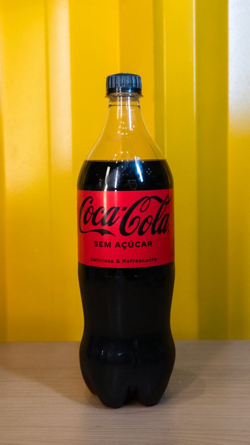 Coca-Cola 1L ( zero açúcar).