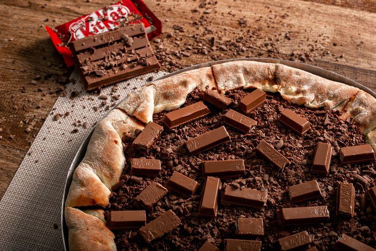 Pizza Doce Kit Kat (Grande)