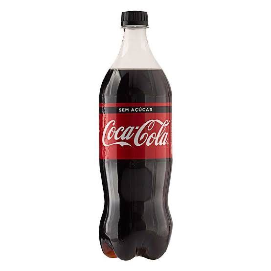 Coca-Cola 1L ( zero açúcar).