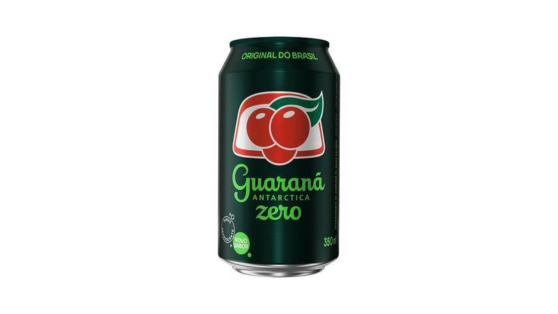 Lata guaraná antártica 350ml (sem açúcar).