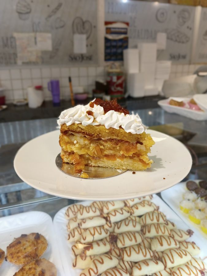 Fatia de Bolo de Abacaxi