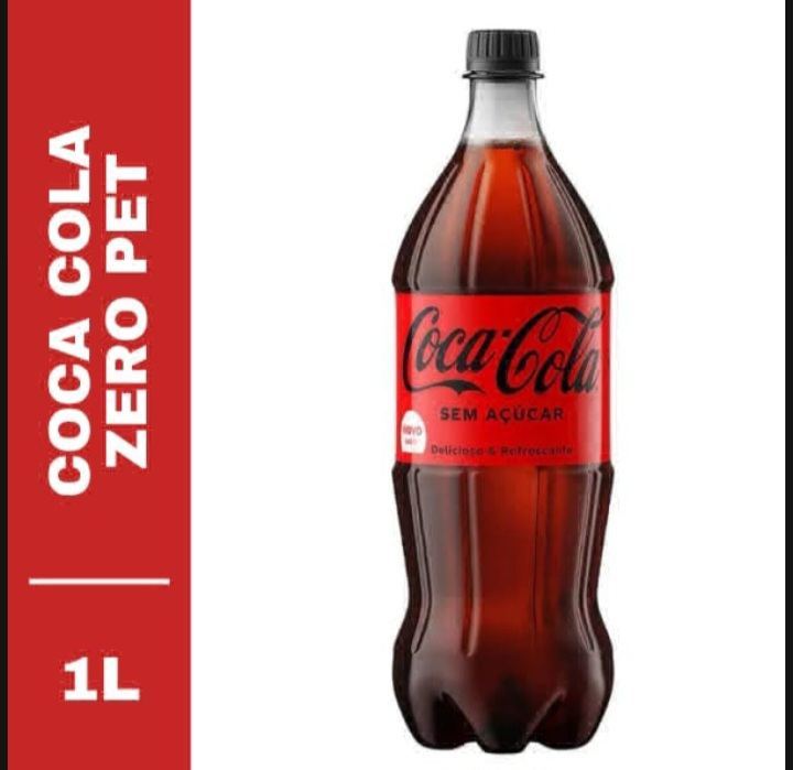 Refrigerante Coca Cola Zero 1L