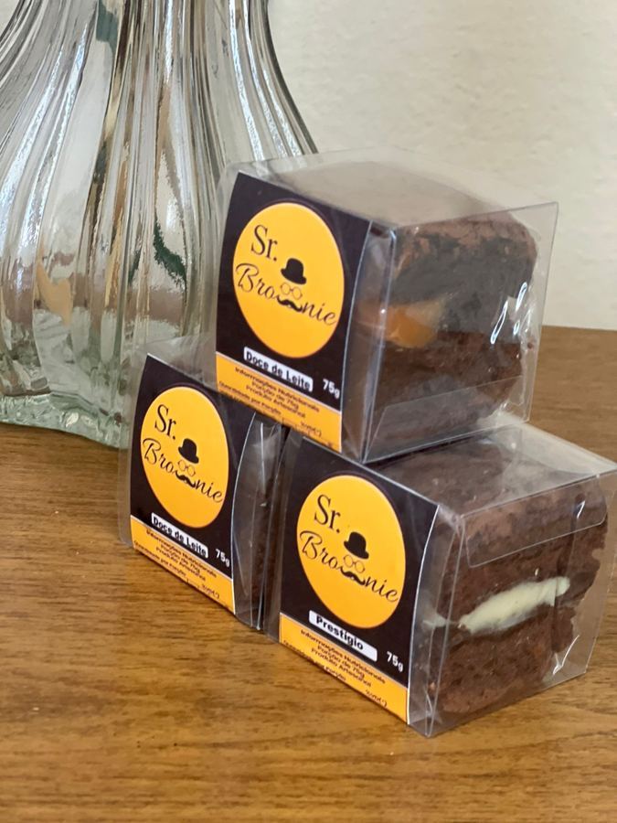 Kit Brownie Artesanal ( Prestígio ) 10 unidades.