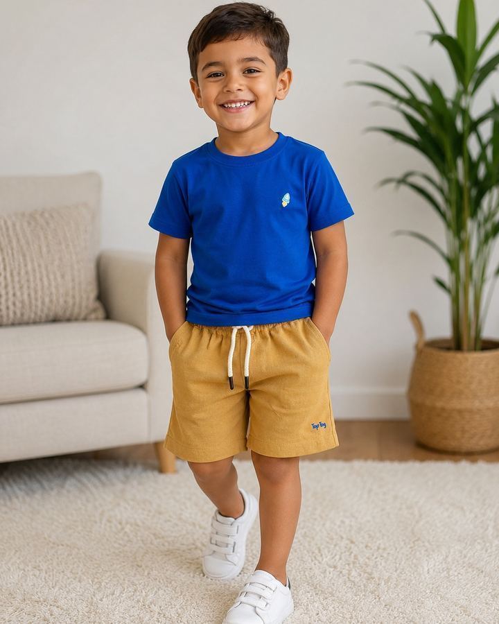 Conjunto Mauricinho Azul Royal