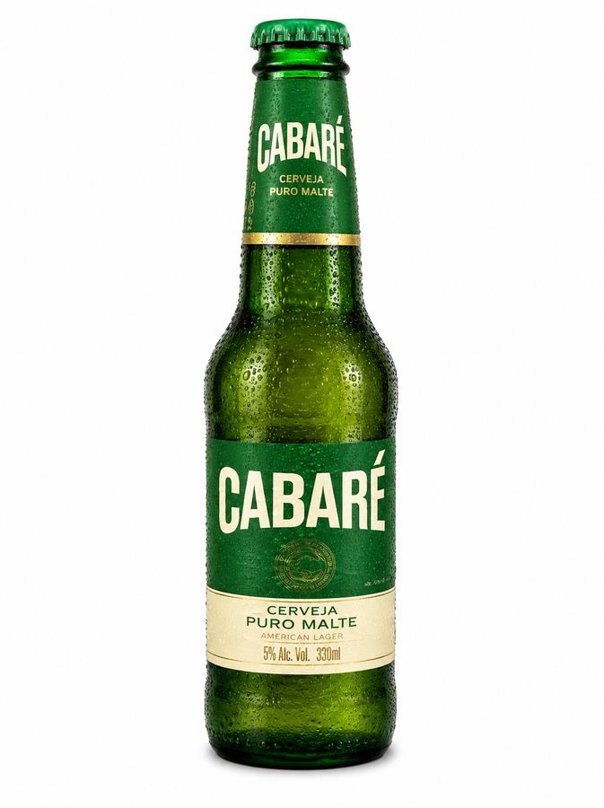 Long cabaré cerveja puro malte 330ml.