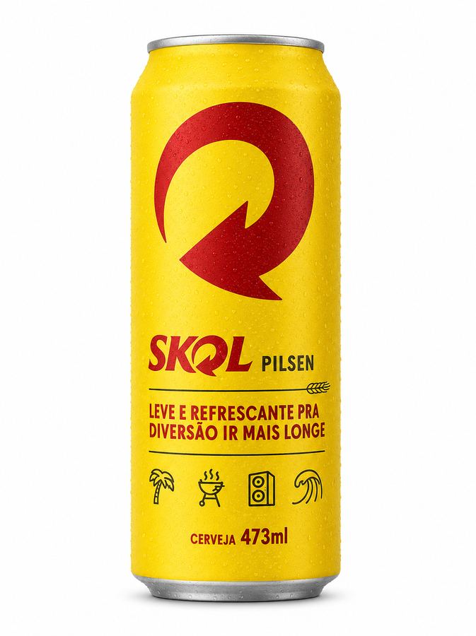 Lata Skol 473ml.