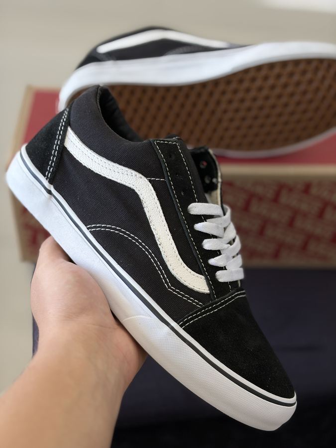 Tênis Vans Old Skool preto/branco Premium