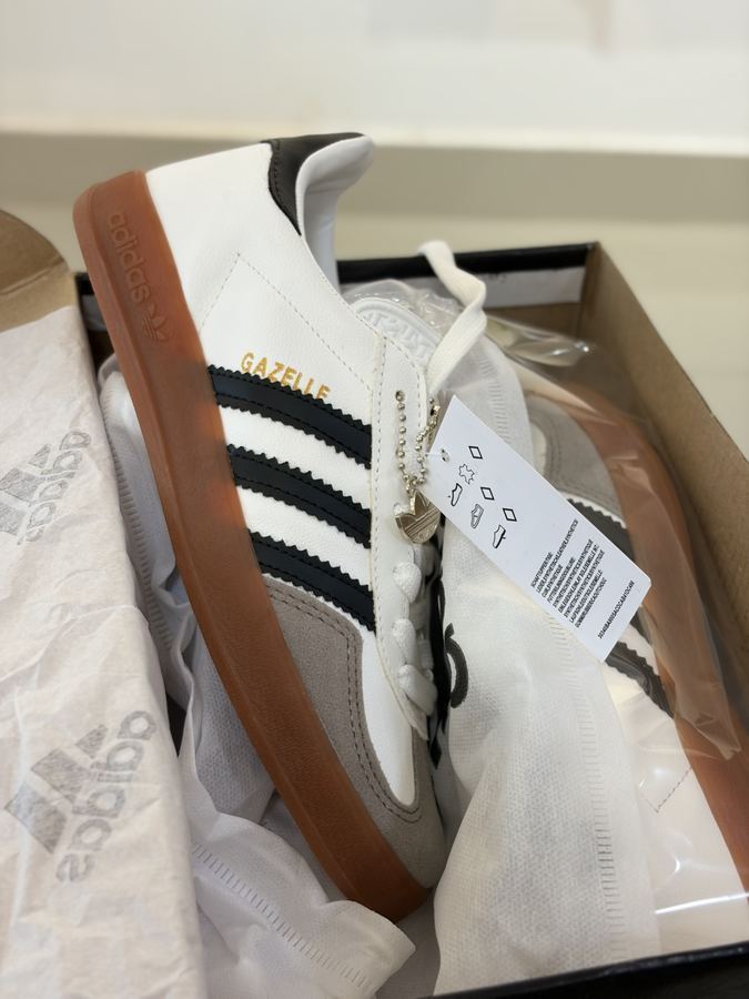 Tênis Adidas Gazelle Branco/preto