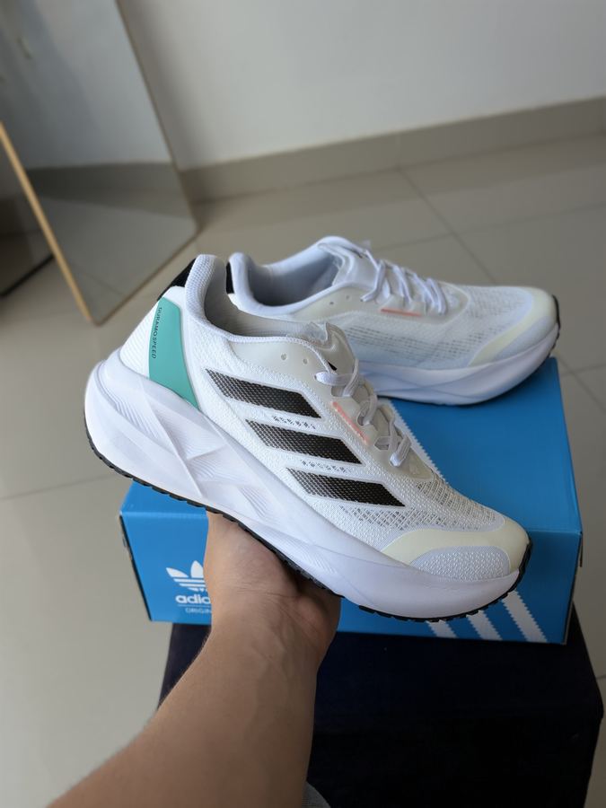 Tênis Adidas Duramo Branco/Verde Aguá