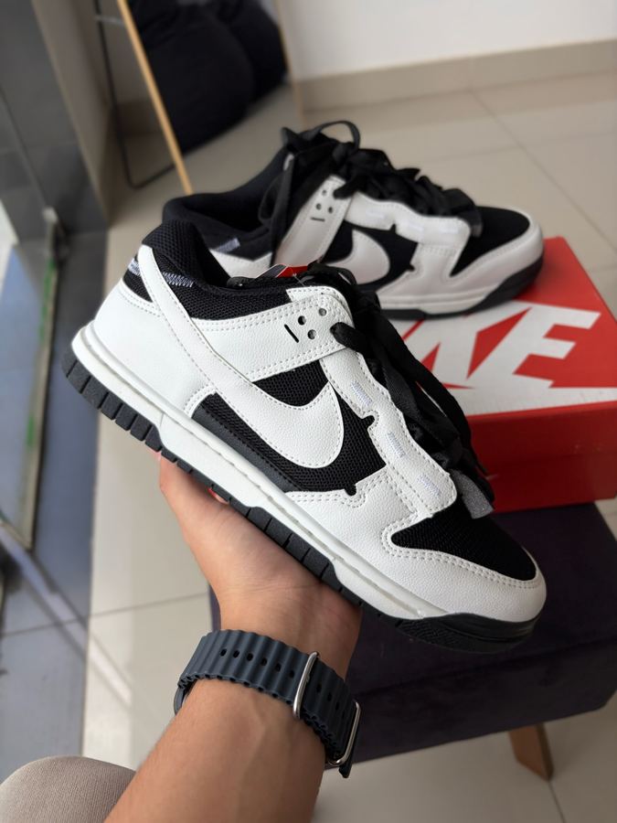 Tênis Dunk Jumbo Branco/Preto