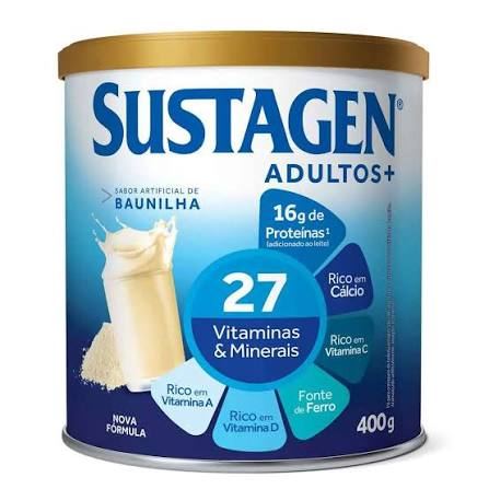 SUSTAGEN ADULTOS+ BAUNILHA 400G
