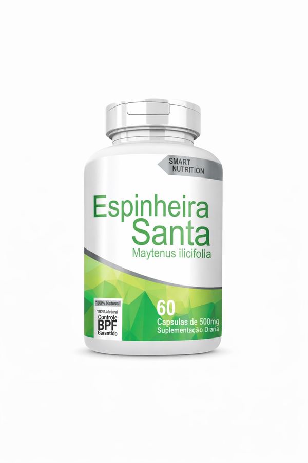 Espinheira Santa Smart Nutrition – 60 Cápsulas de 500mg