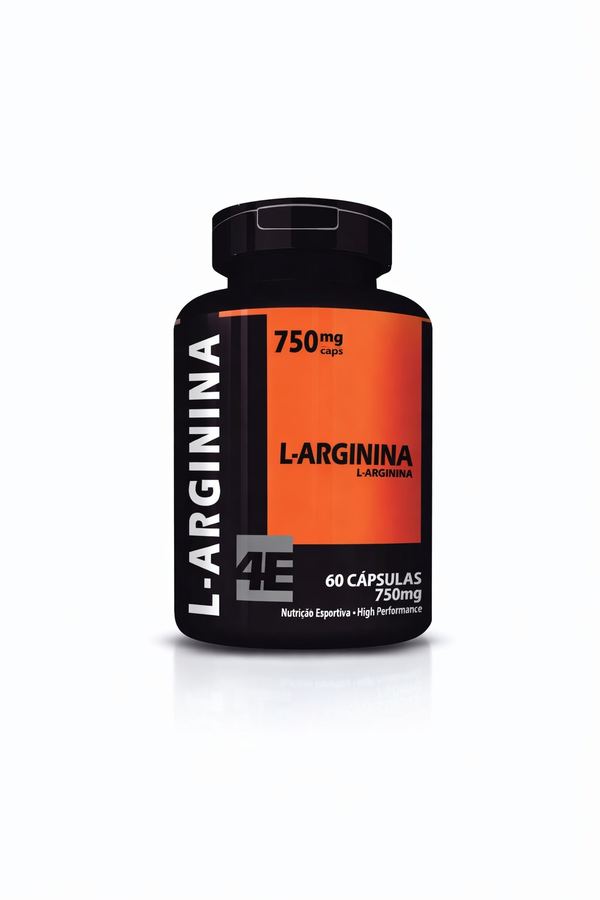 L-Arginina 4E – 60 Cápsulas de 750mg