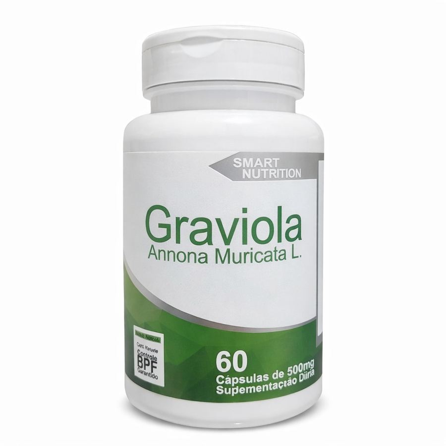 Graviola (Annona Muricata L.) – 60 Cápsulas (500mg)