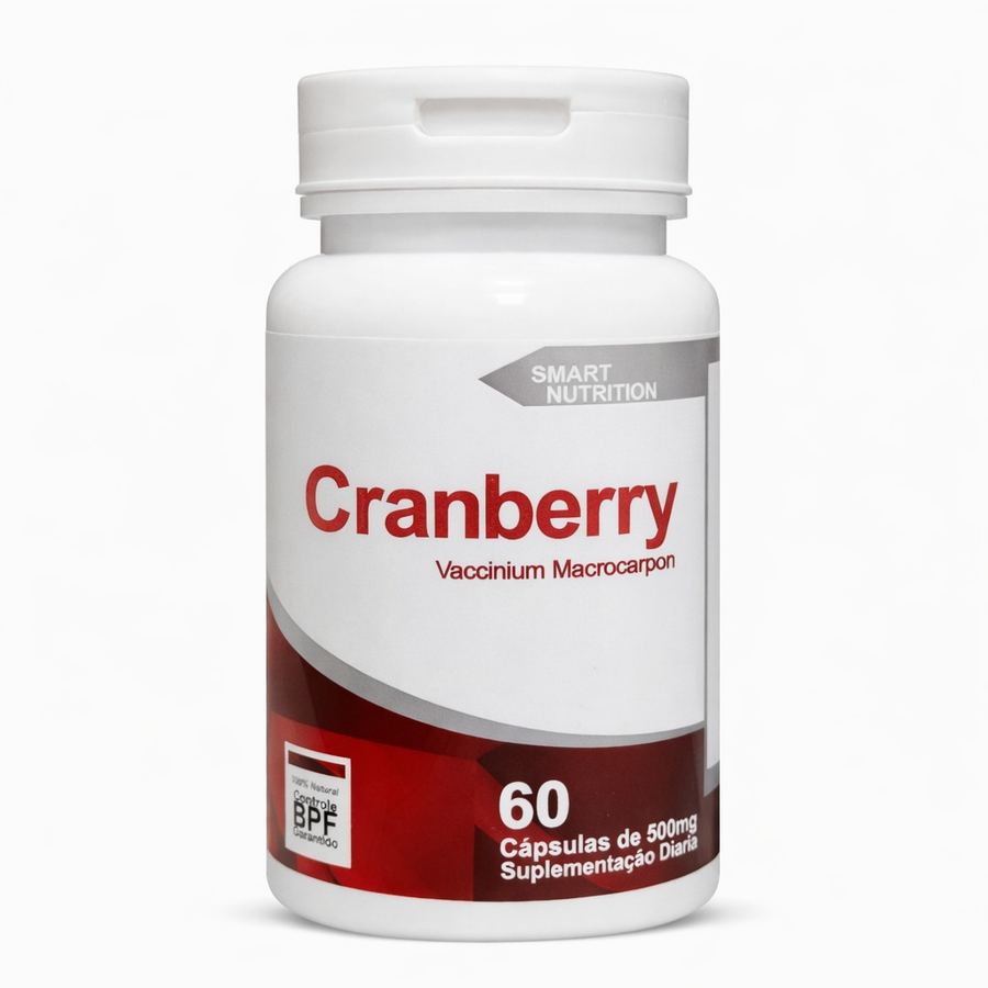 Cranberry (Vaccinium Macrocarpon) – 60 Cápsulas (500mg)
