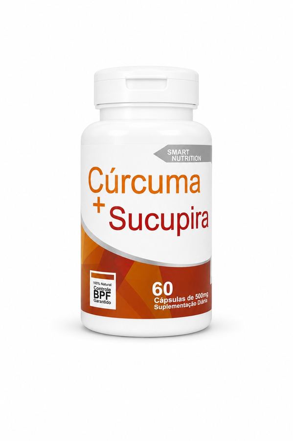 Cúrcuma + Sucupira  60 Cápsulas (500mg)