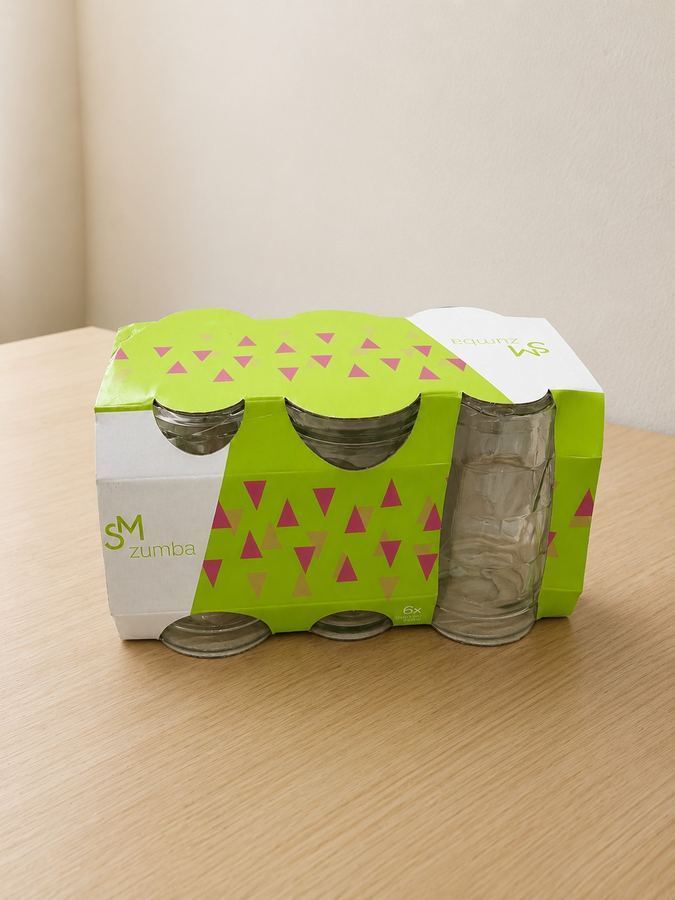 Conjunto de Copos SM Zumba | Versatilidade e Design Prático | Kit com 6 Peças |