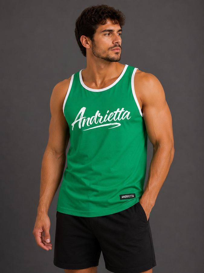 Camisa regata Andrietta Verde