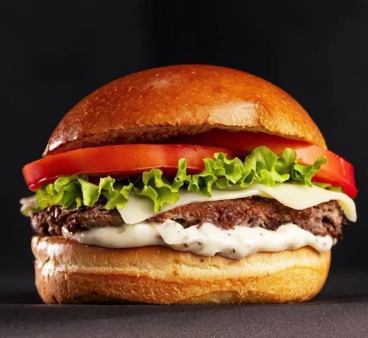 Hambúrguer Cheese Salada ( Clássico que não erra )