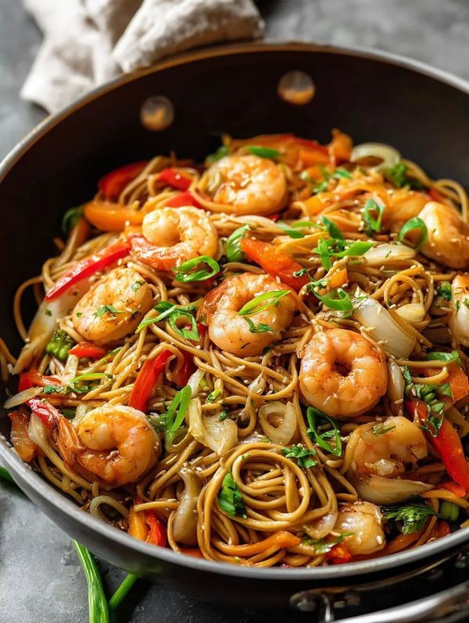Yakisoba de Camarão M (2 Pessoas)