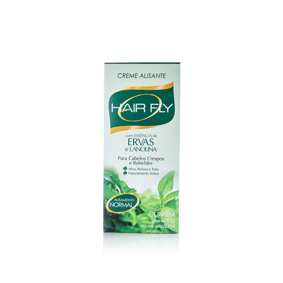 Creme Alisante Hair Fly Ervas e Lanolina