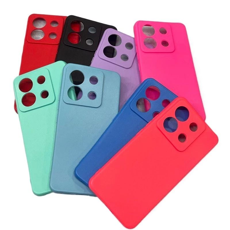 Capa Para Celular Motorola MOTO G17 Silicone Aveludada Com Proteção Na Câmera