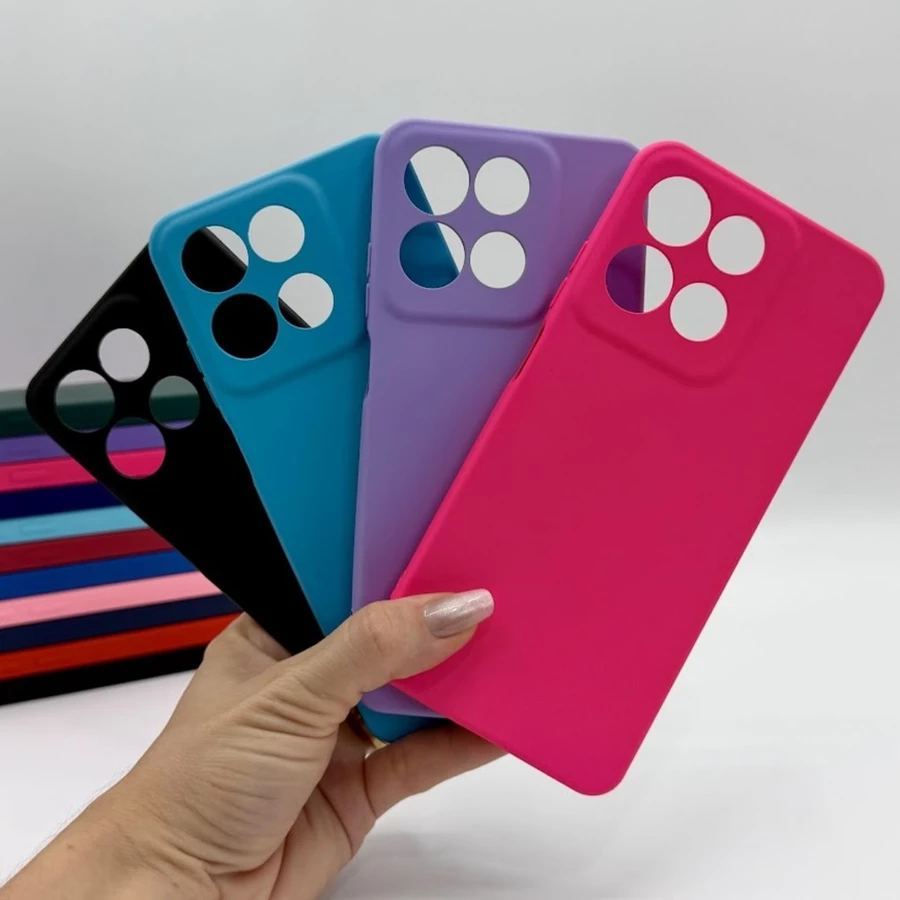 Capa Para Celular Motorola MOTO G15 Silicone Aveludada Com Proteção Na Câmera