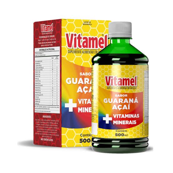 Vitamel Guaraná+Açaí 500 ml